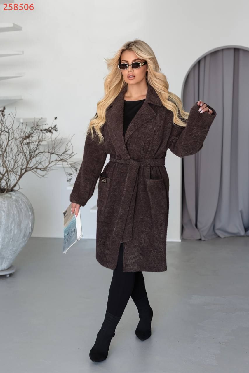 Неймовірно стильний кардиган шоколад №258506 — фото 10