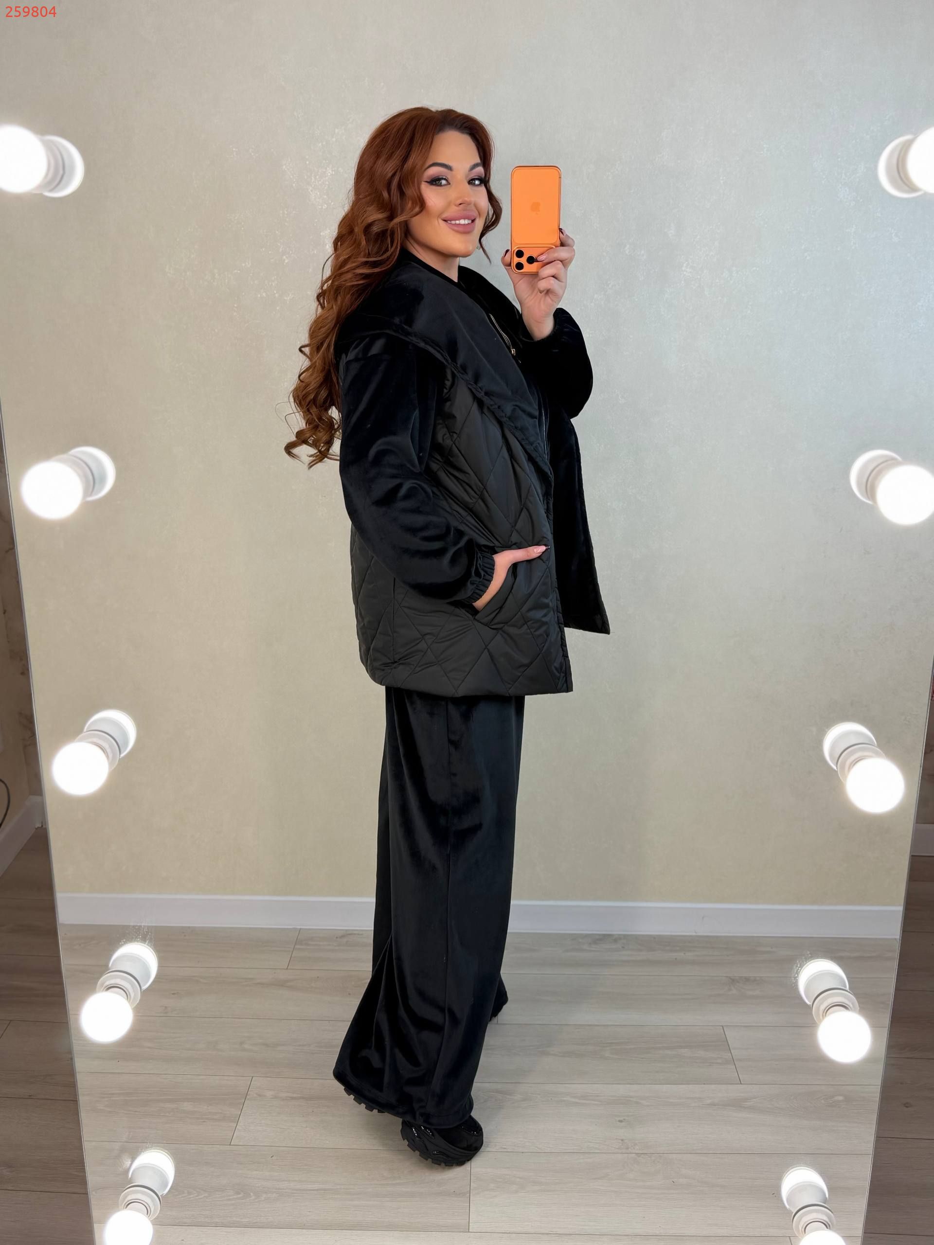 Костюм 3-ка чорний №259804 — фото 4