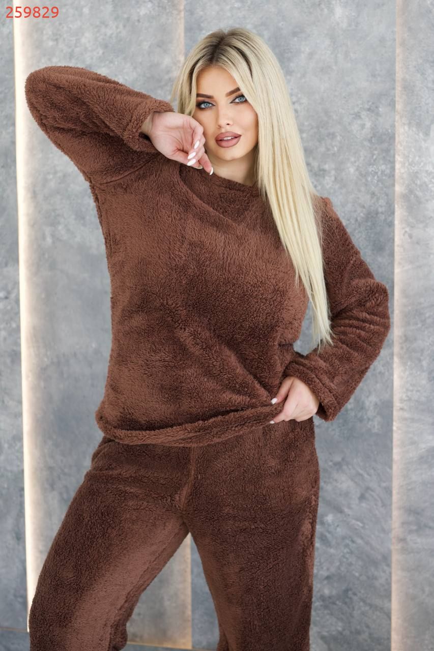 Піжама тепла шоколад №259829 — фото 3