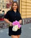 Легка літня сукня сорочка з мусліну чорна ВЧ №916 — фото 2