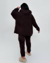 Теплий, легкий та неймовірно комфортний спортивний костюм шоколад №259773 — фото 4