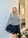 Сукня яка закохує з першого погляду лапка/чорний №258692 — фото 5