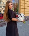 Сукня довга у стилі бохо шоколадна ВЧ №1031 — фото 3