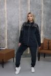 Смарагдовий велюровий костюм +паетка на велюрі №260074 — фото 6