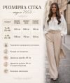 Біла жіноча вишита сорочка з ніжним рослинним орнаментом №258132 — фото 8