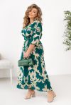 Сукня зелена ЛГ №2602 — фото 1