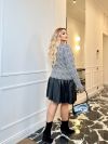 Сукня яка закохує з першого погляду лапка/чорний №258692 — фото 4