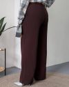 Жіночі брюки шоколад №258396 — фото 2